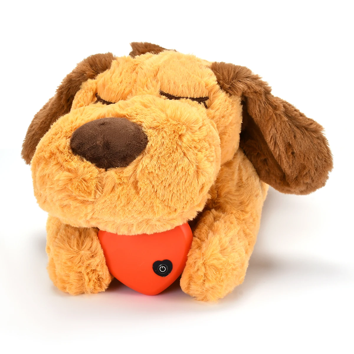 Plush Heartbeat Puppy Behavioral Training Toy Plush Pet Snuggle Anxiety Relief Sleep Aid Doll Durable Dog Chew Toys For Chewers 2