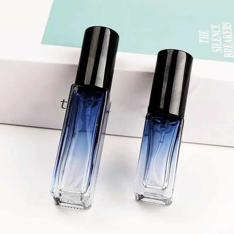 10 Stück 5 Ml Glas-Sprühflaschen Mit Farbverlauf – Für ätherische Öle, Parfüm & Gesichtsspray (mit Trichter)
