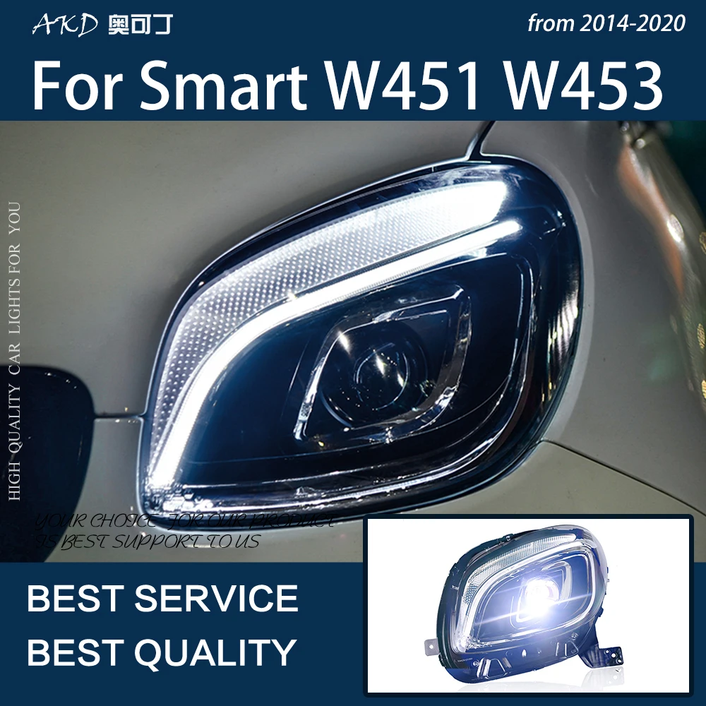 Für Benz Smart 453 Fortwo Forfour 2014-2020, Autoscheinwerfer