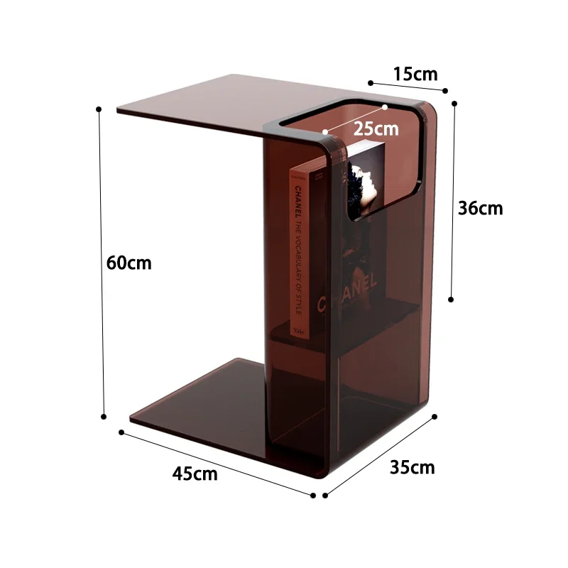 

YY Acrylic Side Table Sofa and Tea Living Room Corner
