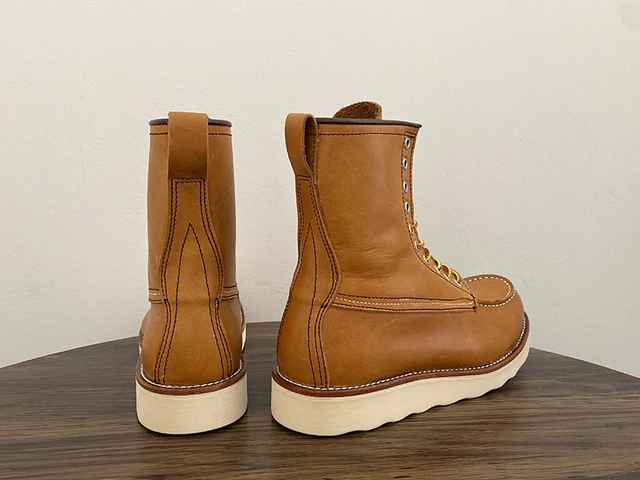 Autumn Winter High Boots British Men Vintage Genuine Leather Shoes 