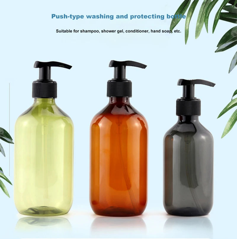 Description Picture 4 of item500ml Bathroom Portable Soap Dispensers Lotion Shampoo Shower Gel Holder Soap Dispenser Empty Bath Pump Bottle Home