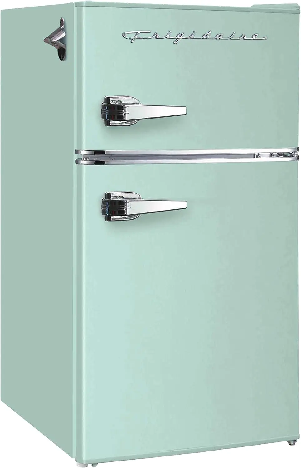 

Frigidaire EFR840-MINT EFR840 Retro Mini Fridge with Freezer & Side Bottle Opener-Small 2 Door Refrigerator for Office Bar or