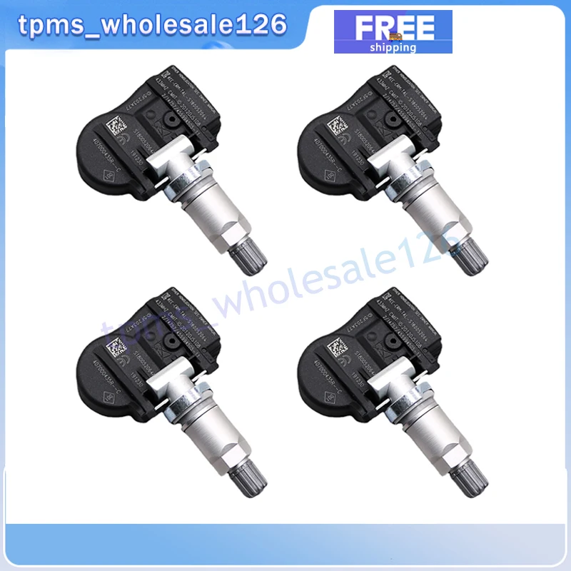 ڵ Ÿ̾ з  ý , 407000435R TPMS, 433MHZ, 2009-2016  ÷ 󱸳  ް , 4 