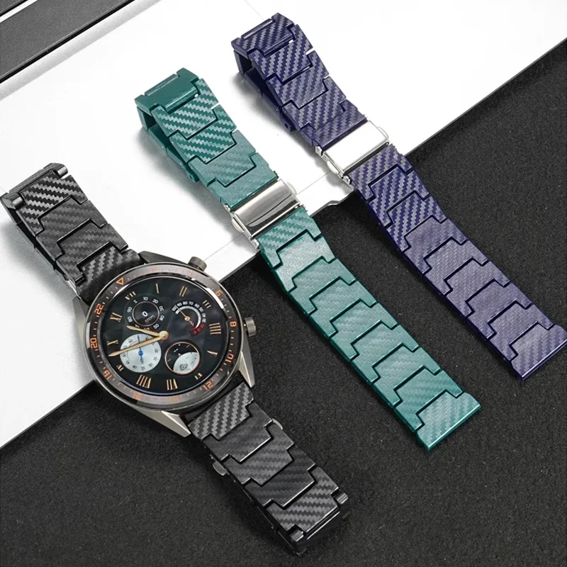 Sleek Carbon Fiber Watch Band - Premium Strap & Bracelet Collection