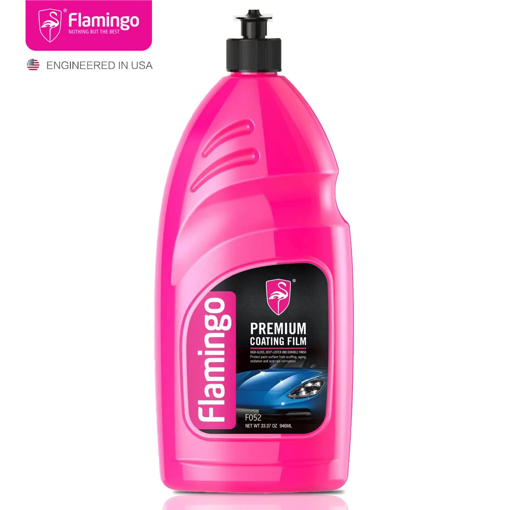 Flamingo F052 946ml Premium powłoka folia o wysokim połysku, niebarwiący uszczelniacz wosk samochodowy z długotrwałą ochroną dla samochodów