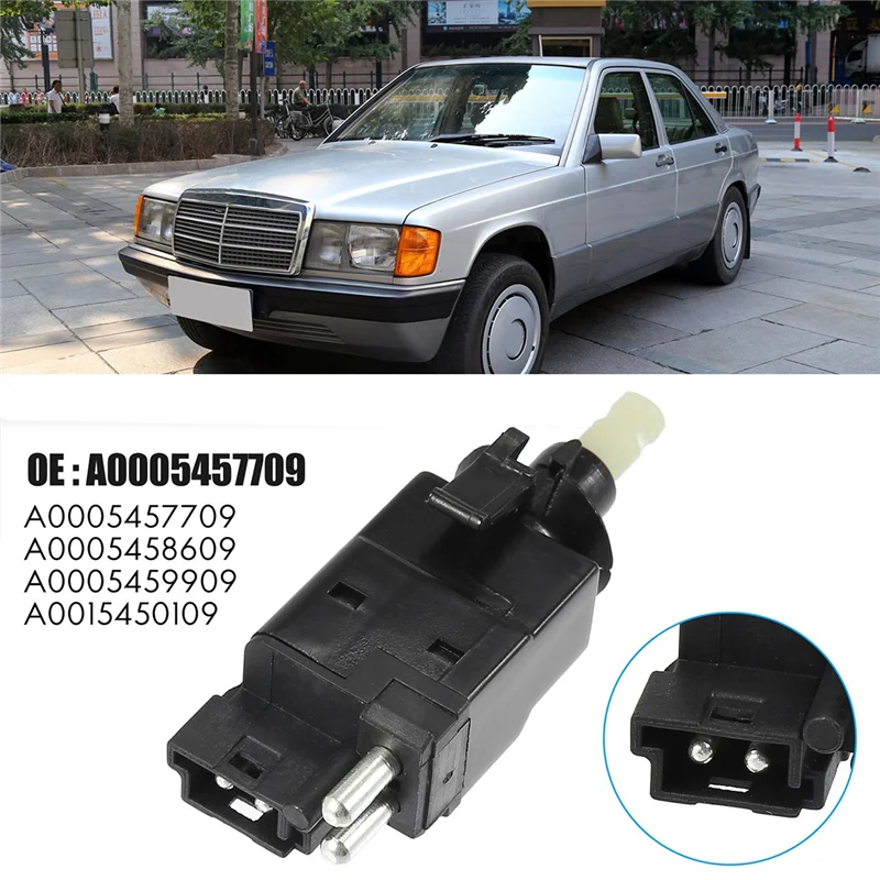 

A0005457709 / A0015450109 Brake Pedal Stop Light Lamp Switch for Mercedes Benz W140 W202 R129 R170 W208 S C SL SLK CLK