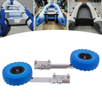 Inflatable Boat Simple Trailer High-Quality Rubber Tires Can Withstand a Weight Of 330.7 Pounds 2