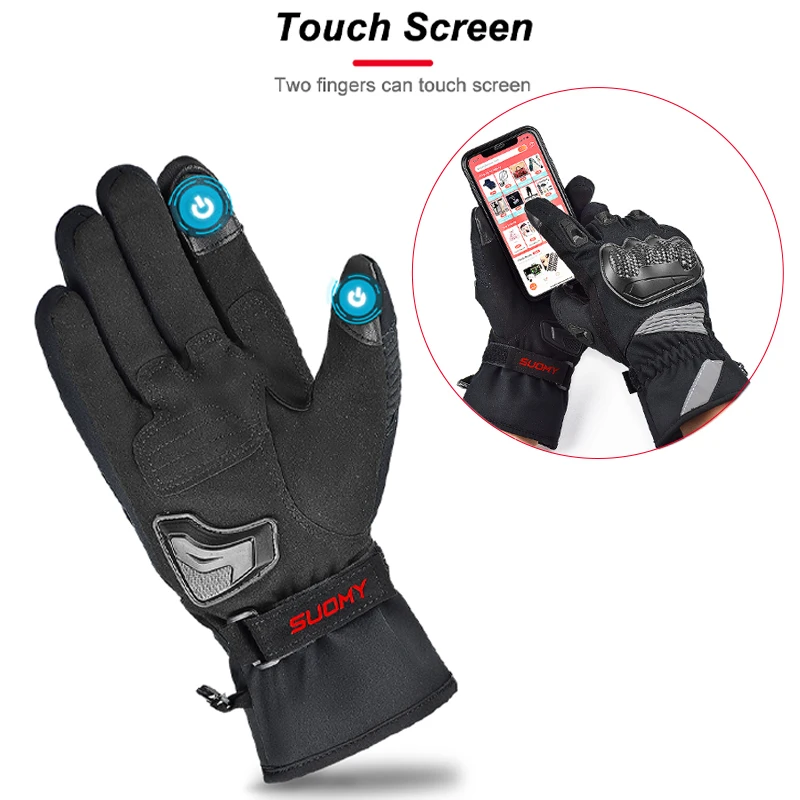 SUOMY-������� �尩 �ܿ� ������ ���� �尩, ���͹���ũ Guantes ��ġ ��ũ�� ��Ʈ ���� �¸� �尩 100% ��� ��ǳ
