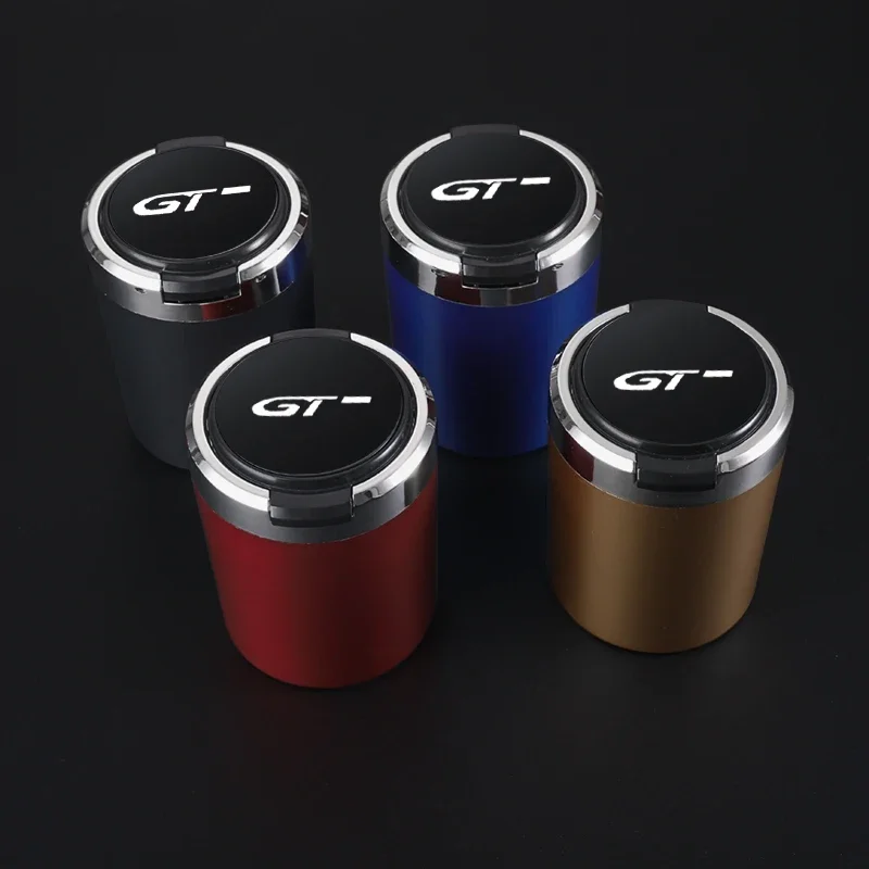 LED 조명이 달린 휴대용 자동차 재떨이, 탈착식 자동차 재떨이, GT LINE Sportage Peugeot GT GTLine 자동차 액세서리