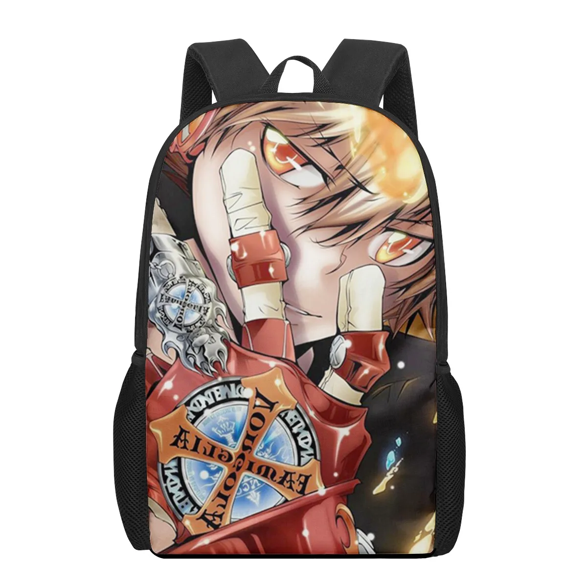 Hitman Reborn Rokudou mukuro 3D Pattern School Bag for Children Girls Boys Casual Book Bags Kids Backpack Boys Girls Schoolbags