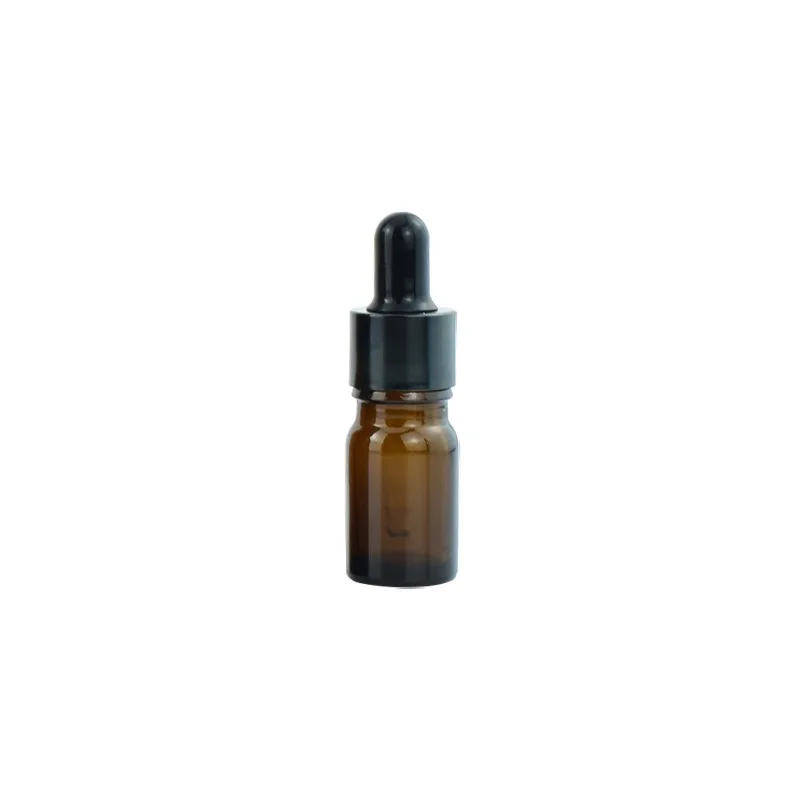 1X 5ml-100ml Amber Kahverengi Damlalıklı Cam Euro Damlalıklı Şişeler Uçucu Yağ Sıvı Aromaterapi Pipet Şişeleri Konteynerler Şişeler