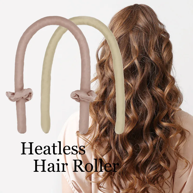 New Hair Rollers Curling Flexible Rods Magic Wave Hair Spiral No Heat Pear Flower Curling Iron Modeling Accessories