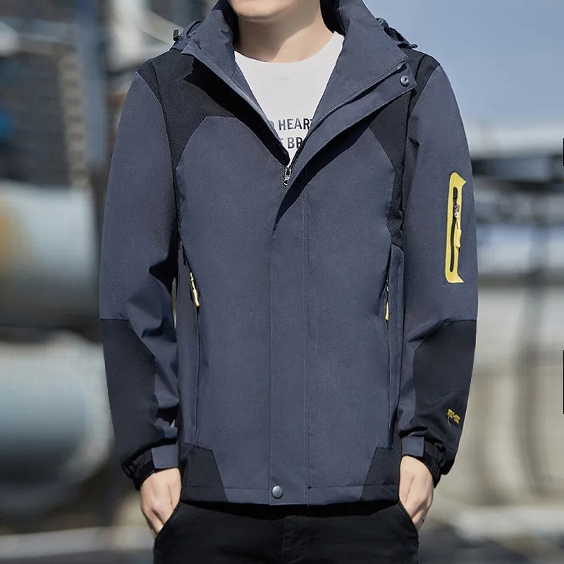 

Men's Military Field Jackets, Tactical Waterproof Coats, Casual Windbreaker, Patchwork Couple Hoodies, Outerwear, Spring, Autumn