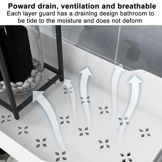 Stackable Storage Bin, 3-Tier Venting Rolling Cart: Versatile Mobile  Storage