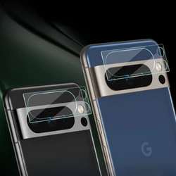 Enhanced 3D Camera Lens and Screen Protector - Full Coverage Glass Film Cover - 2 PCS (For Pixel 8 Pro)