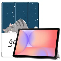 Enhanced Title: Premium Folding Flip Stand Tablet Cover with Auto Sleep - Smart Case - S10 Lite 10.9 2025 (LM)