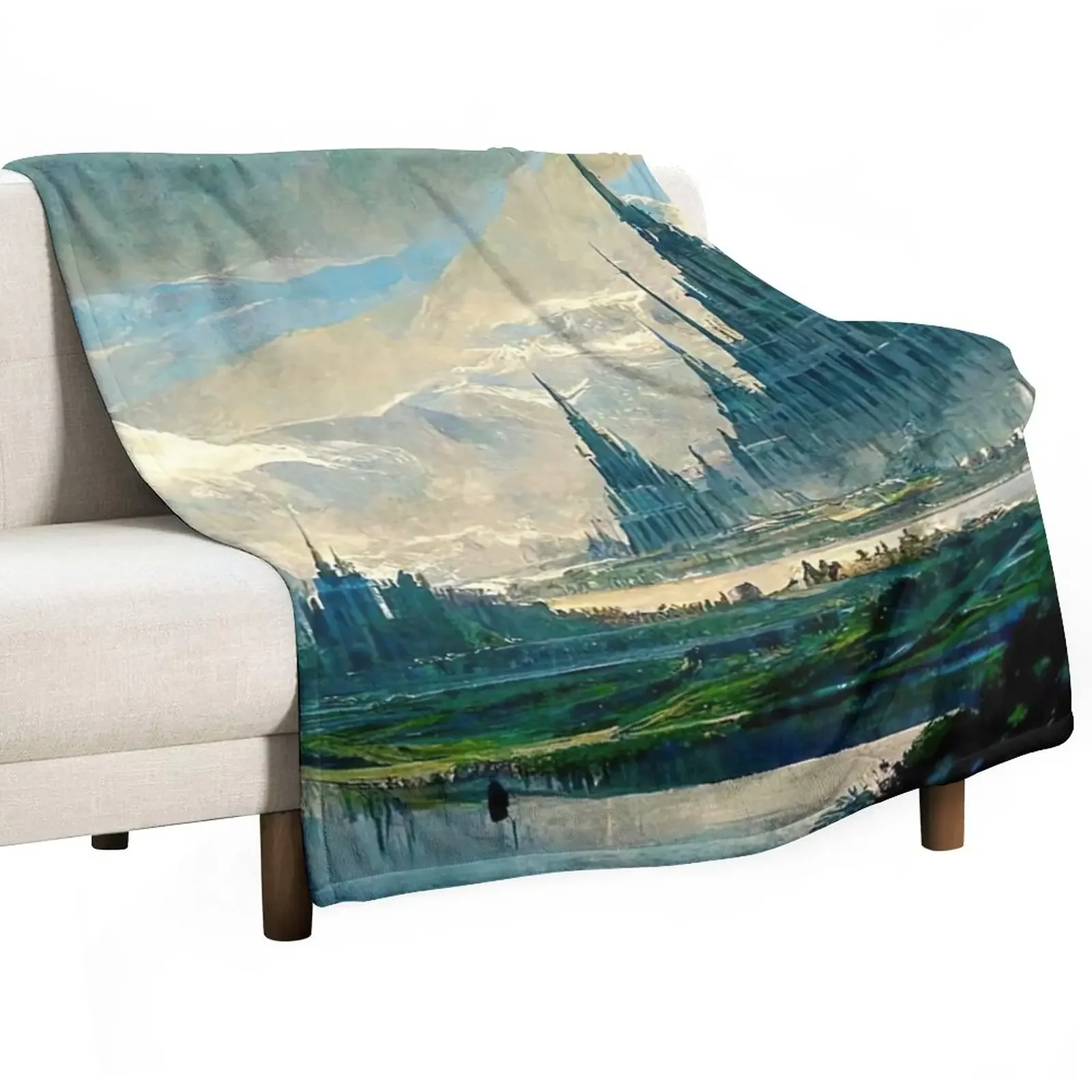 

Gondolin Throw Blanket Luxury Vintage Blankets