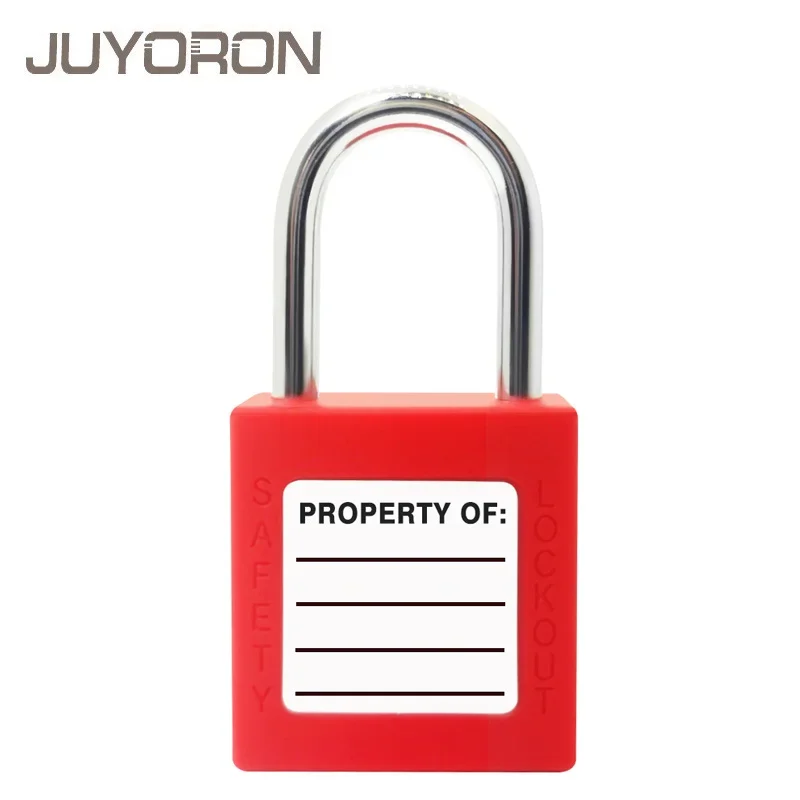 Lockout Tagout Safety Padlock Keys Industrial Engineering Electrical Isolation Insulation Safe Lock Plastic ABS Body LOTO