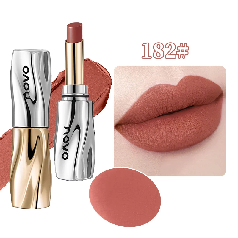 Batom fosco Velvet Soft Mist, de longa duração, à prova d'água, à prova de suor, copo sem toque, lábios à prova de manchas 11