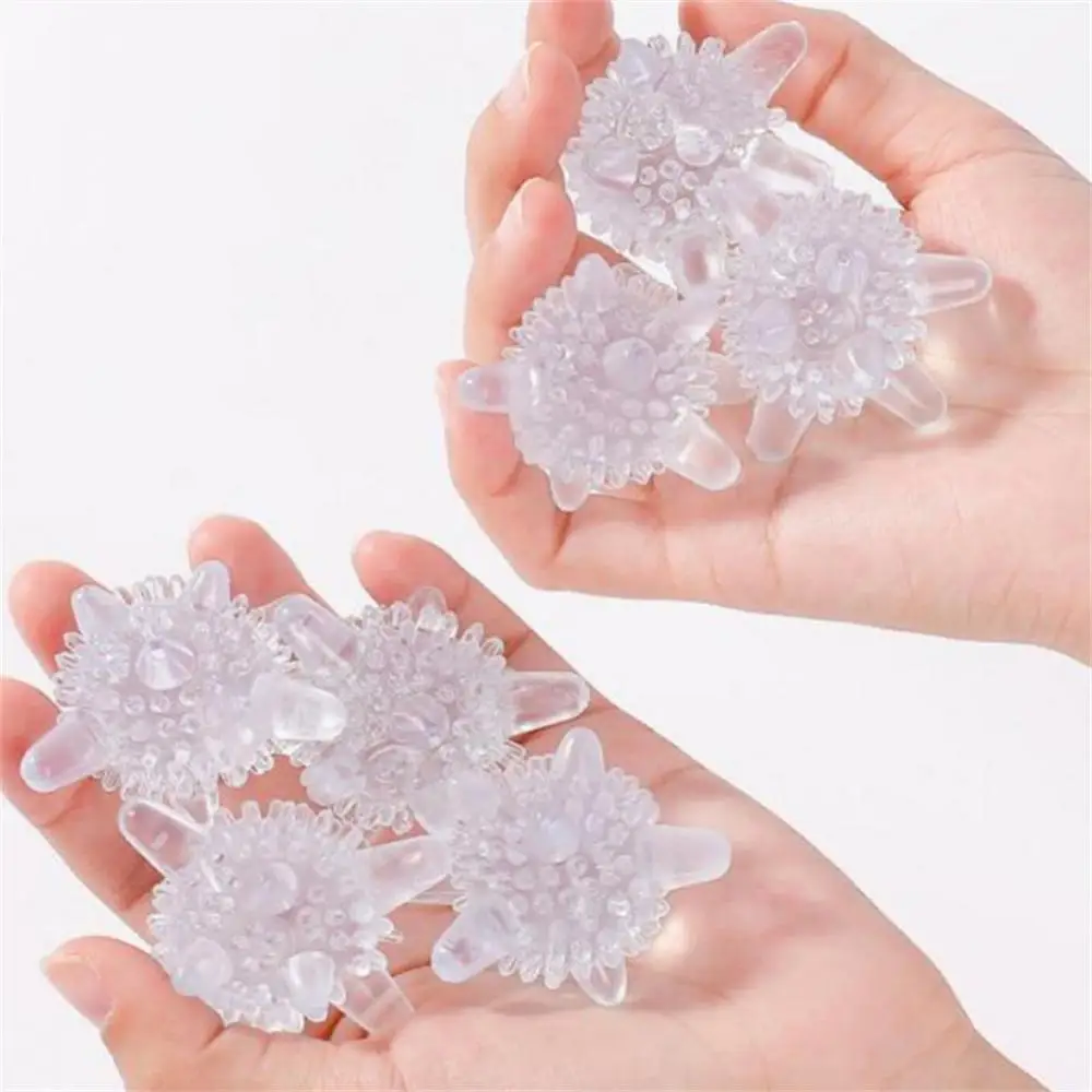 Washing Ball Reusable Wash Ball Mini Transparent Household Softener Clothes For Washing Machine For Bathroom Machine Pvc