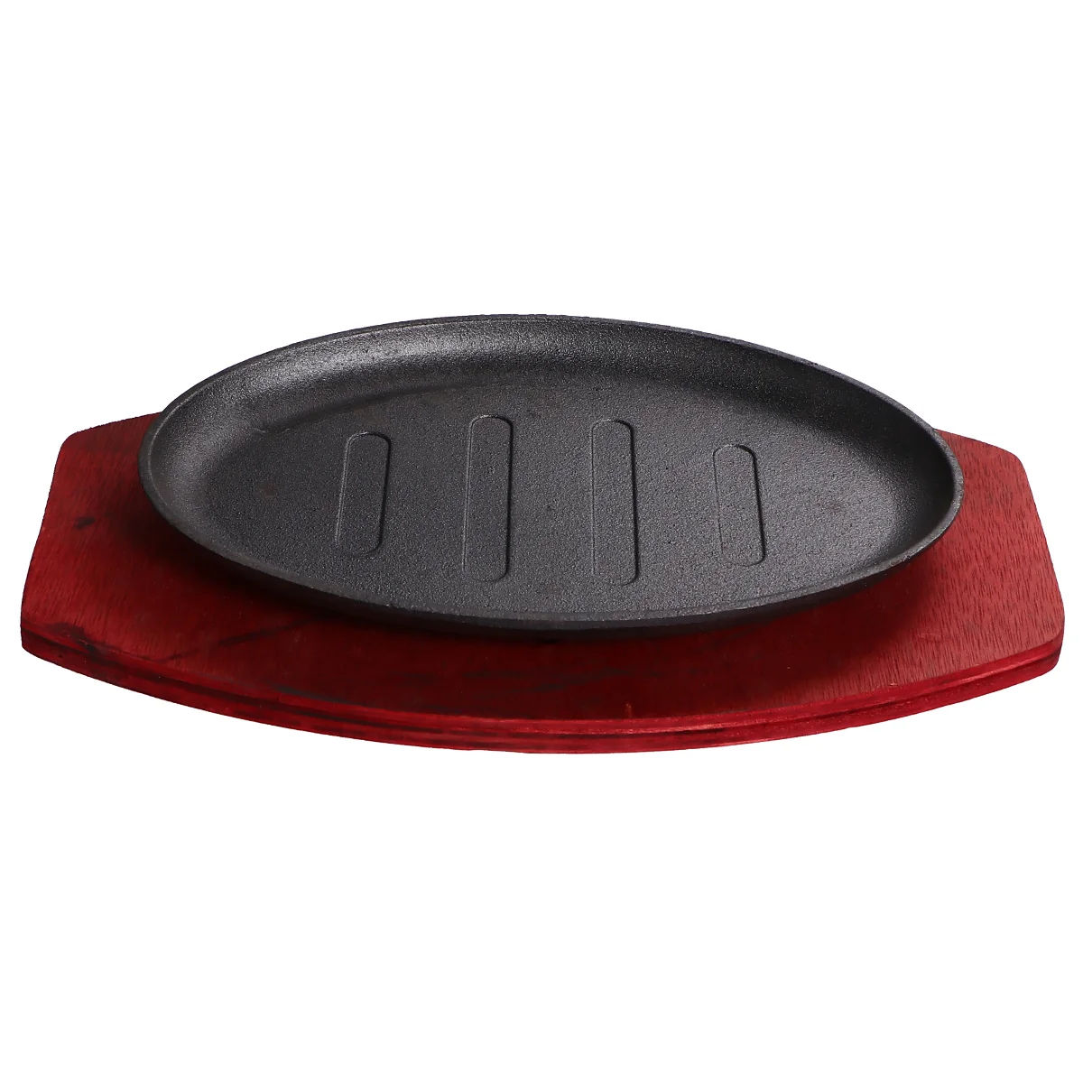 

Grill Plate Cast Iron Pot Lid Induction Pan Nonstick Frying Steak Omelet Pans Flat Skillet Baking Round With Tray