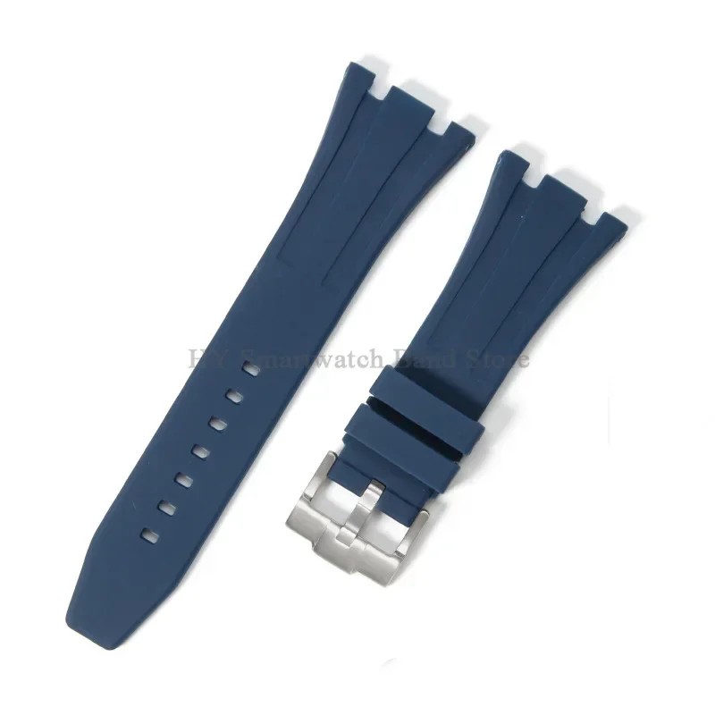 Rubber Waterproof Wristband with Metal Buckle
