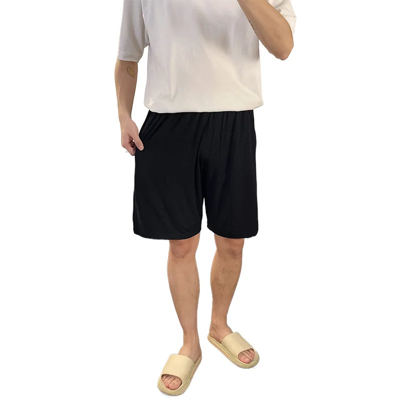 Men's Clothing Men's Shorts Loose Casual Sports Running  Shorts Summer Shorts Man Modal Solid Comfortable Cool Thin Home Pants