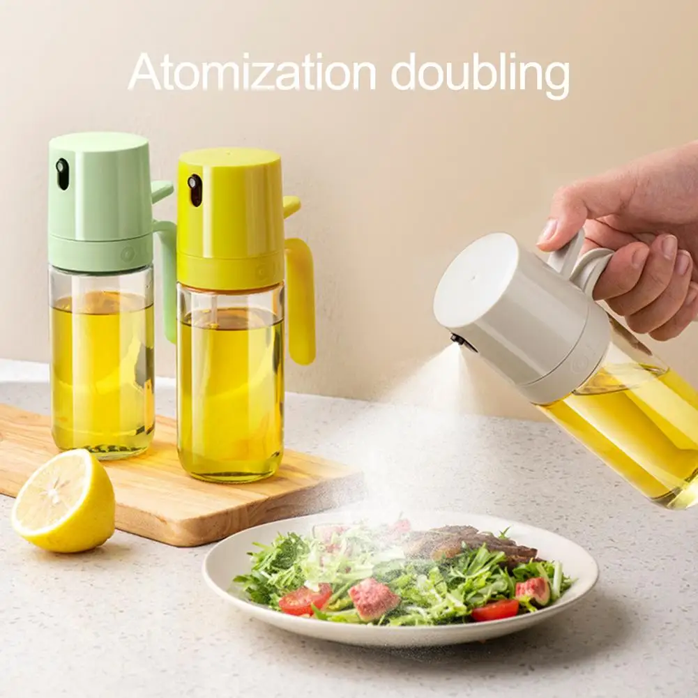

Olive Oil Spray Bottle Ergonomic Olive Oil Sprayer Versatile Transparent Bottle For Cooking Baking Grilling Essential Kitchen