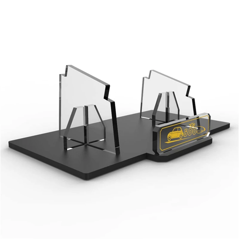 Supporto Per Lego Fiat 500 (10271), 5Mm Supporto In Acrilico Per Lego 10271 (Set Di Modelli Non Inclusi)