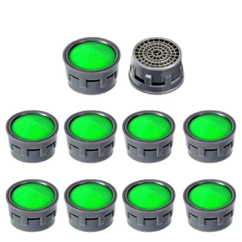 Faucet Aerator Basin Tap Filter Plastic Insert Replacement Nozzle Filter Flow Restrictor Replacement Parts 10PCS faucet aerator