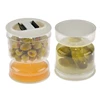 Pickles Jar Dry and Wet Dispenser Food Bottle Storage Kitchen Organizer Kimchi Jar Fermentation Kit Juice Separator Container 5