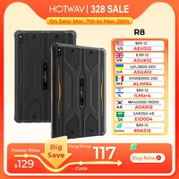 New HOTWAV R8 Rugged Tablets Android 14 10.1''+10800mAh 5MP+13MP Camera tablets 12（4+8）+128GB 10.1" screen tablet Global 1