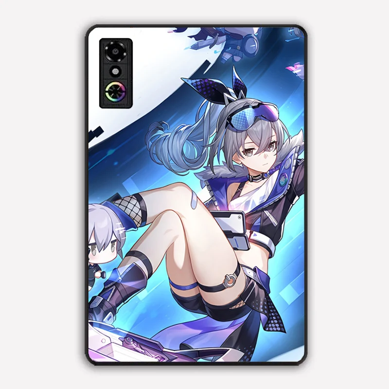 Premium Custom Tablet Case - Sleek Black TPU Silicone Shell
