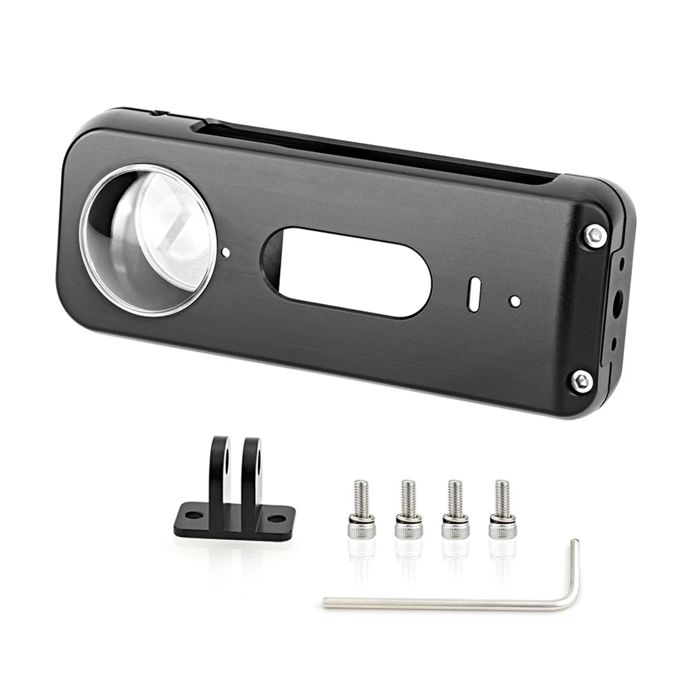 Insta 360 One X3 용 M05K 금속 토끼 케이지 충격 방지 보호 확장 프레임 액세서리 인터페이스 알루미늄 합금 케이스