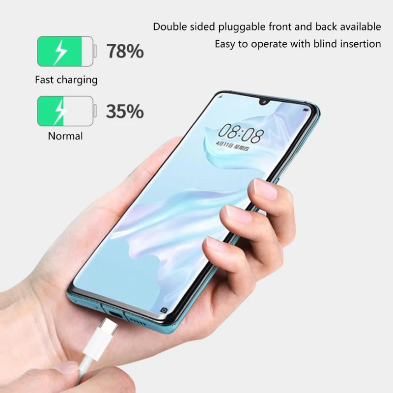USB C to USB C Cable Charging 20CM