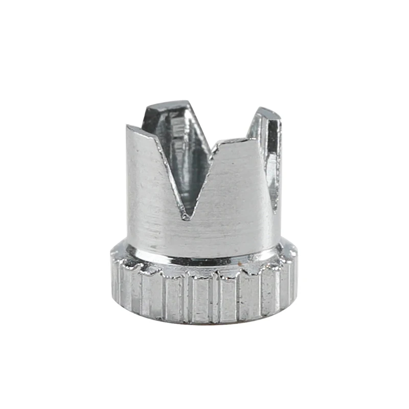 Juego Tapas Pulverización Universal Kit 5 Tapas De Aguja Para Aerógrafo - Universales Para Efectos De Pulverización - Incluye Juntas Tapas Aguja Universal