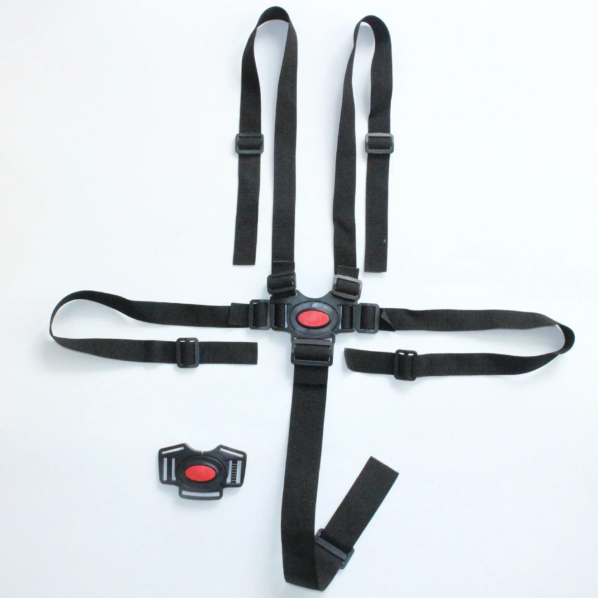 Seat belt strap Baby Five Points Safety Belts Lunch Seat Car Sleeping Fixed Belts Toddler Protection Universal Belt Baby Stroller Accessories
