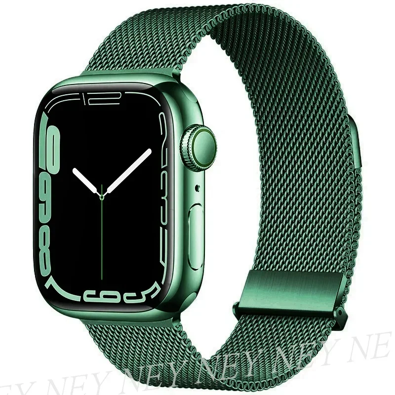 Elegant Milanese Loop Metal Watch Band Strap