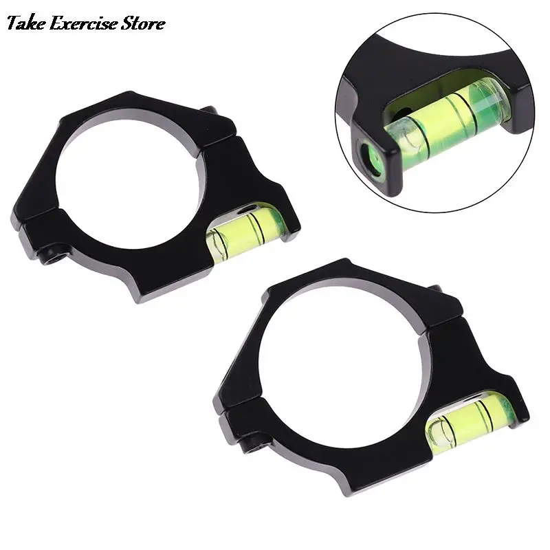 25.4mm/30mm Ring Bubble Level Balance Pipe Clamp Bracket for Scope Hunting Riflescope 1 Pc ring bubble level clamp bracket