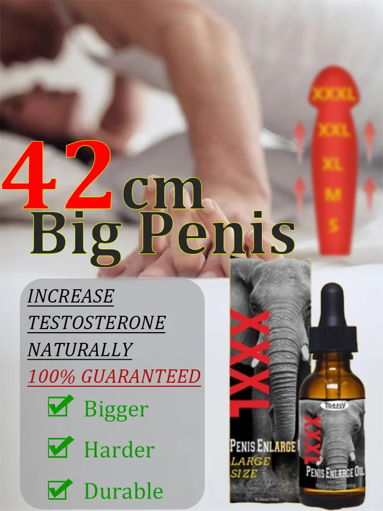 XXXL Enlargment Oil Thickening Growth penis increase oil Permanent Growth Penis