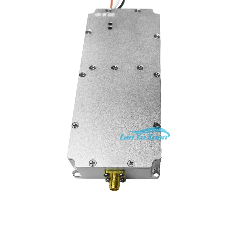 

1.2G50W RF силовой модуль, схема анти-дрона, индивидуальный антипомеховой модуль, алюминиевый корпус, экранирующая крышка