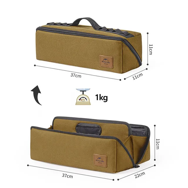 Naturehike Camping Storage Bag Multifunctional Outdoor Tool Storage Bag Collapsible Storage Box Hikng Travel Lamp Bag Meal Bag 5
