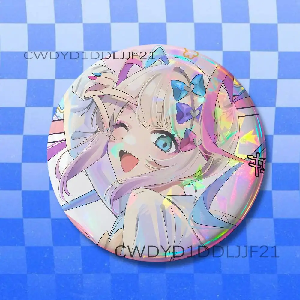 K-Kangel Needy Streamer Overload Button Pins Coole Anime Cosplay Abzeichen Kleidung Rucksack Dekorationen Broschen Geschenke – Detail 16