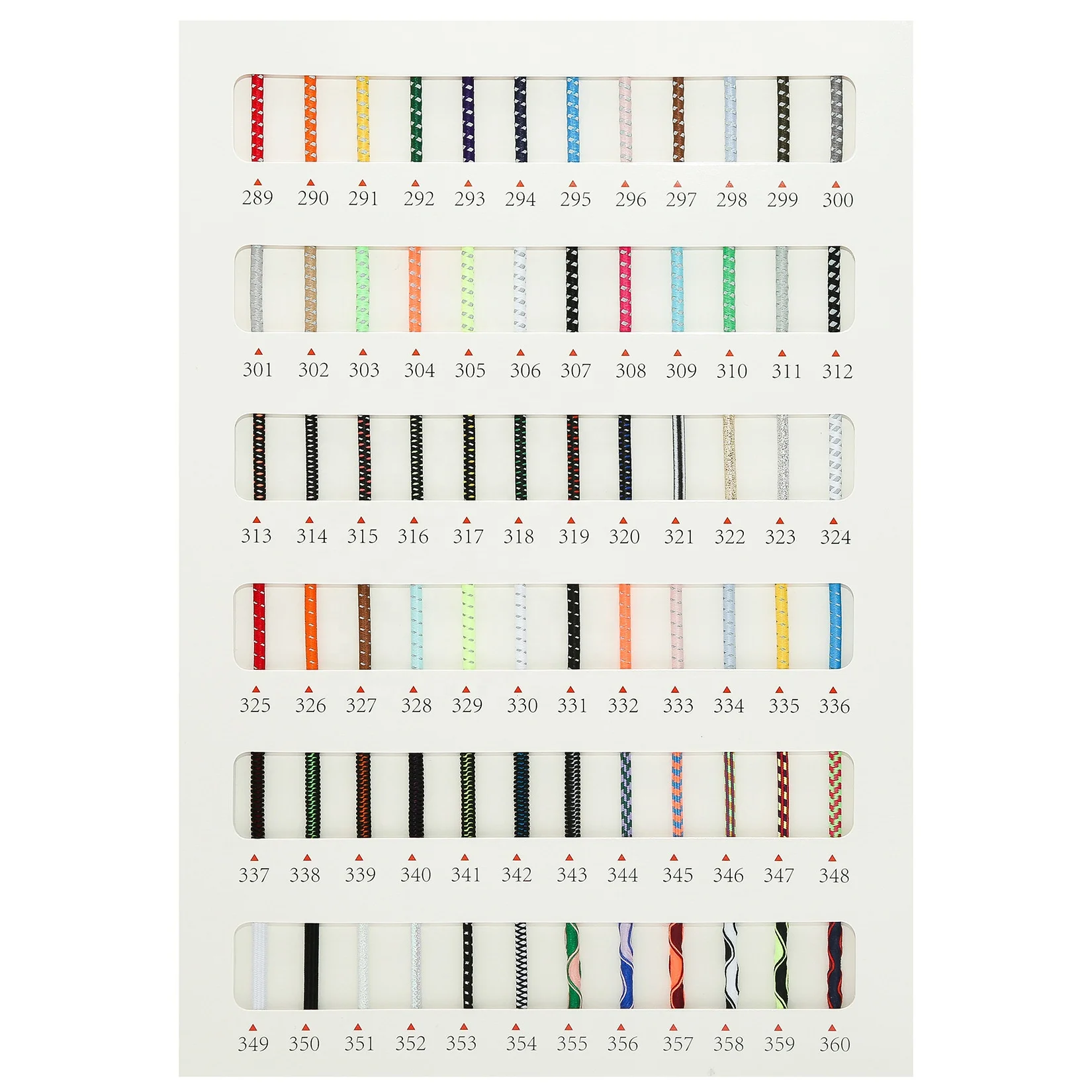 UV Resistant Stock 500 Colors Personalized Patterns 2mm 2.5mm 3mm Bungee Shock Cords