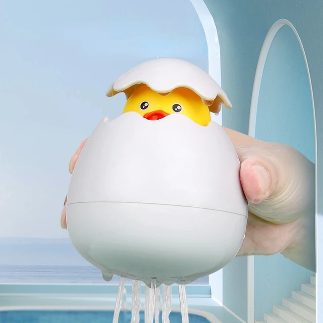 1 Pcs Cute Cartoon Animal Dinosaur Duck Bath Toys Classic Baby Water Toy Baby Swimming Kids Beach Bath Clockwork Toys 4