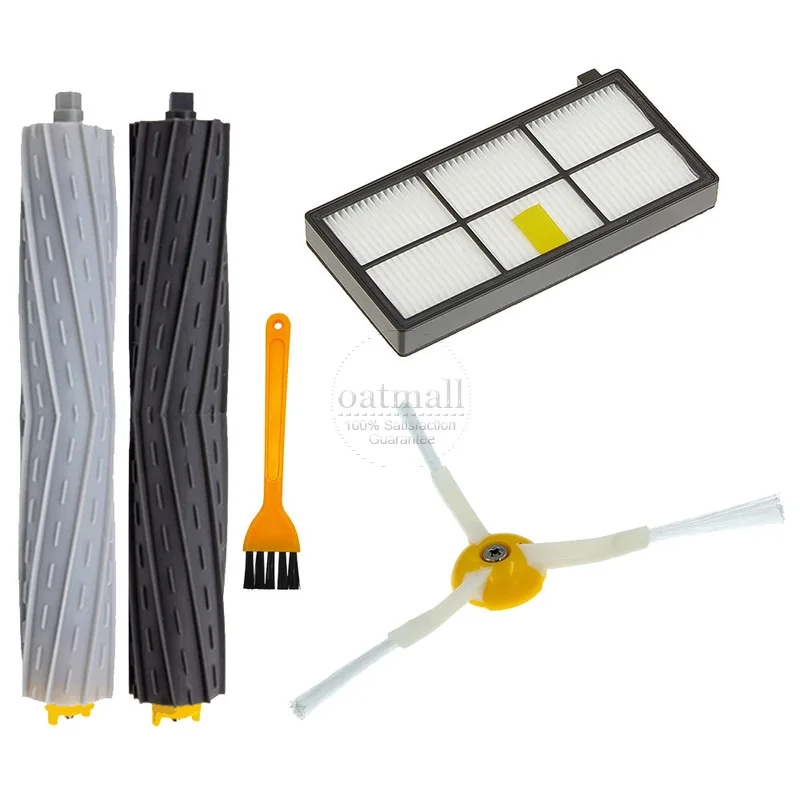 Roomba Accessory Replenishment Kit with Rubber Side Brush and HEPA Filter