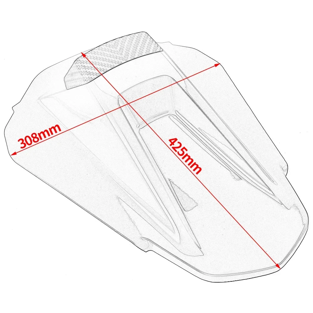 For KTM Duke 790 Duke790 Single Solo Seat Cover Rear Pillion