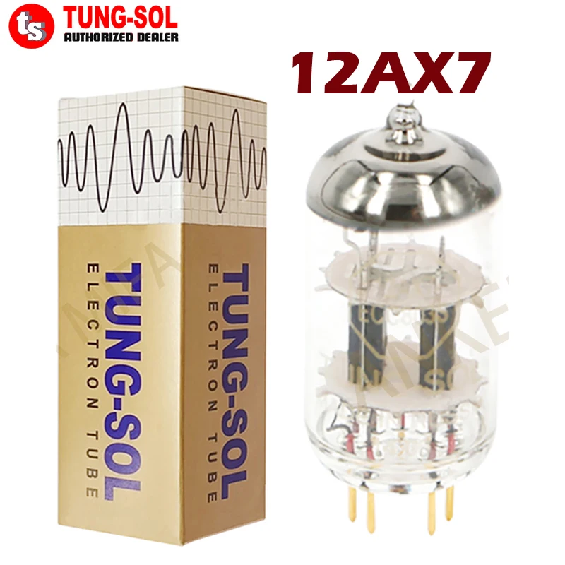 

Vacuum Tube TUNG-SOL 12AX7 ECC83 ECC803 Electronic Tube Golden Foot Precision Matching For Amplifier Audio Valves Kit Genuine