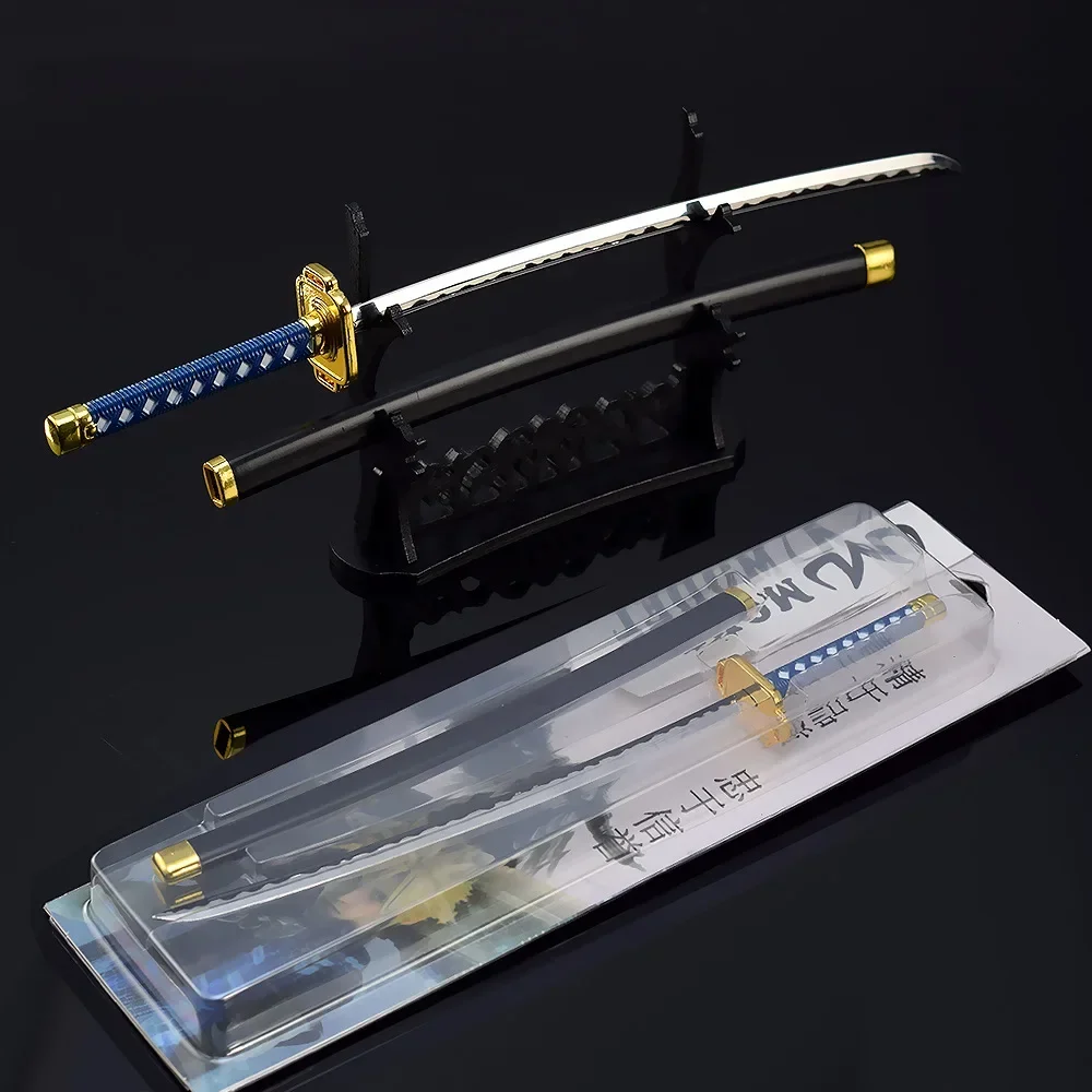 26cm Sephiroth Masamune Weapon Sword Fantasy Game Peripheral Metal Katana Samurai Sword Weapon Model Ornament Gifts Toy for Boys 5